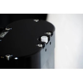 Universal Carbon Fiber Oil Catch Can with Fume Filter Red RTMG Performance