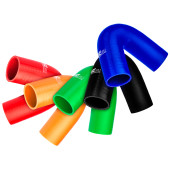 135° Silicone Elbow 57mm Black