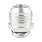 Aluminum fitting adapter for oil cooler Setrab with o-ring M22 x -12JIC (-12AN)