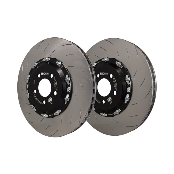 SG2F017 Sport Discs Rotors EBC Brakes for Dodge Challenger SRT Hellcat Charger SRT Hellcat