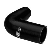90-Degree Black Silicone Elbow 30mm