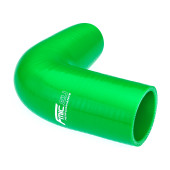 Green 90-Degree Silicone Elbow, 65mm