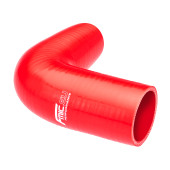 90-Degree Silicone Elbow 32mm Red