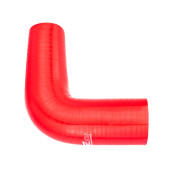 90-Degree Red Silicone Elbow 25mm