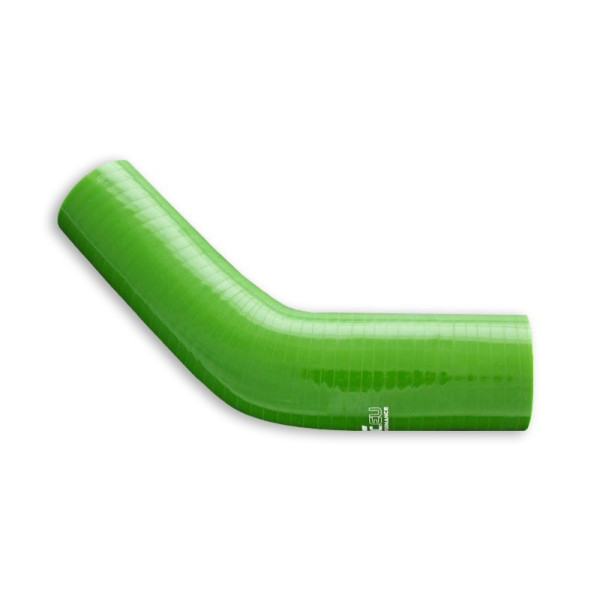 Green Silicone 45° Reducer Elbow 22/25mm