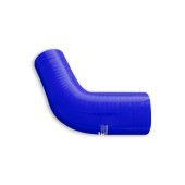 Silicone Reducer Elbow 67 Degree 60/80mm Blue