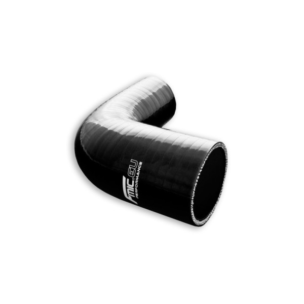 Premium Black Silicone 90° Reducer Elbow for Vehicles