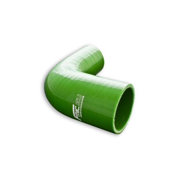 Green Silicone 90° Reducer Elbow 25/32mm