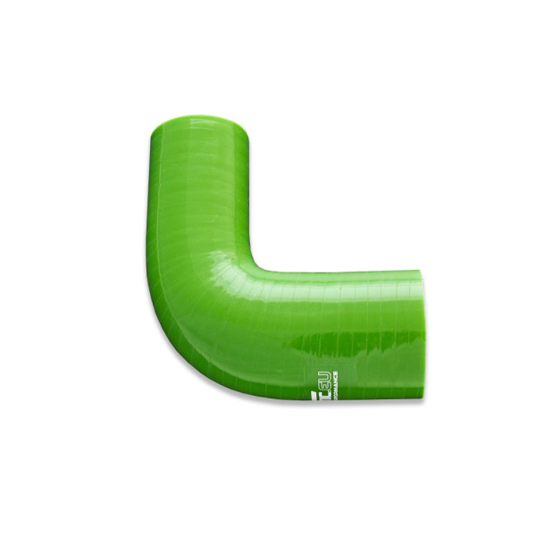 Green Silicone 90° Reducer Elbow 41/57mm for Vehicles