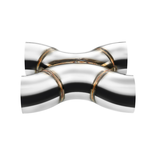 Durable 57mm Welded X-Pipe for Enhanced Car Performance