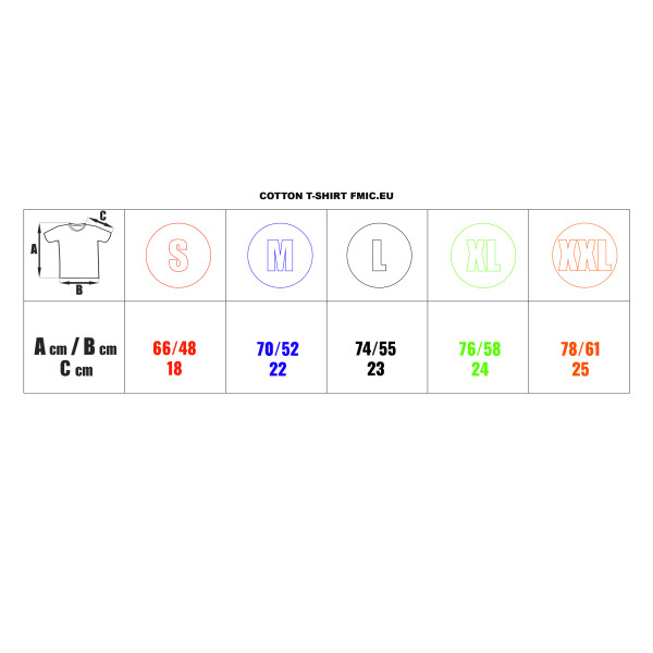 T-shirt FMIC.EU S czarny