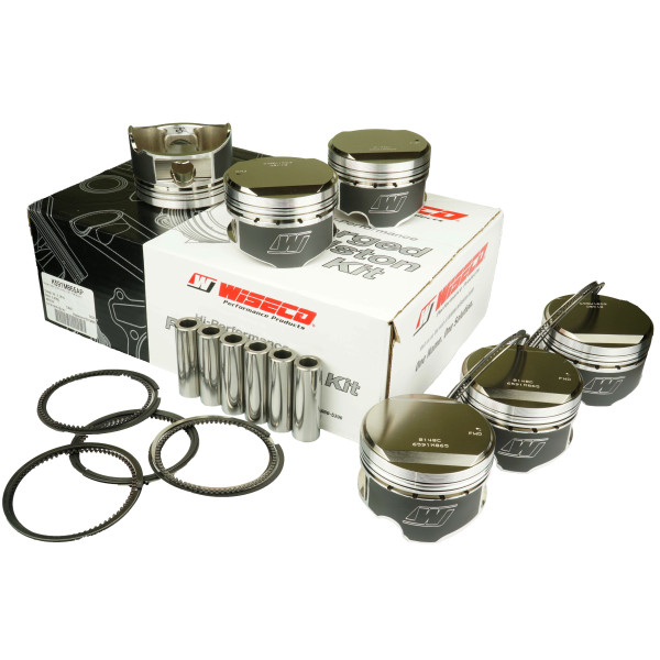 Forged Piston Kit KE315M84 for BMW M50B25Tu 2.5L 84.00mm 8.8:1 CR