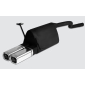 Sport Muffler Exhaust for Fiat Punto II 1999-2005 Standard Hatchback