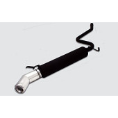 Sport muffler exhaust for FIAT Seicento Sporting 1998-2010 HATCHBACK STANDARD
