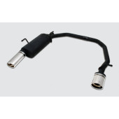 Sport Muffler Exhaust for Peugeot 206 CC 2000-2011 Cabrio