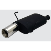 Sport muffler exhaust for PEUGEOT 406 2,0i SEDAN & COUPE 1995-2004