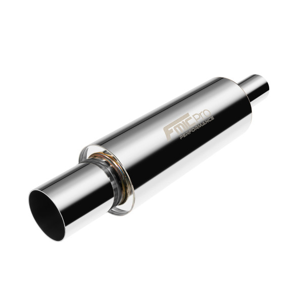 Pro Round Muffler 425mm - 76/102mm Inlet