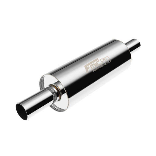 Pro Round Muffler 425mm - 76/102mm Inlet
