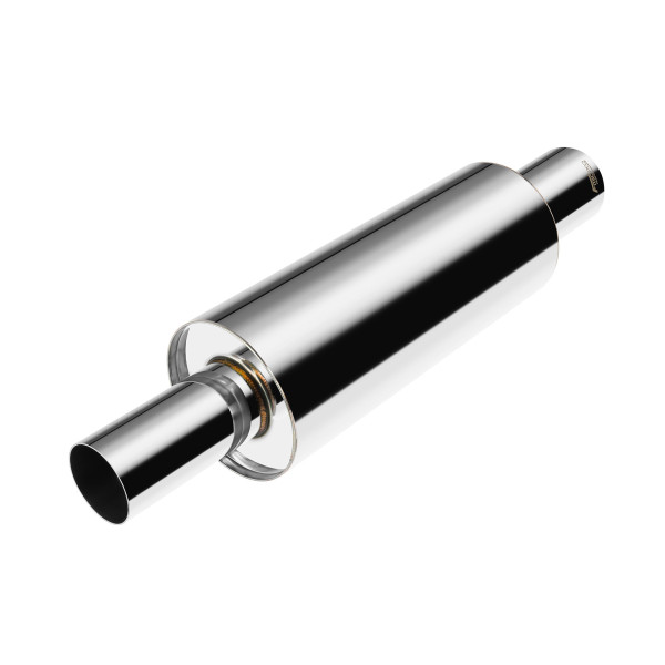 Pro Round Muffler 425mm - 89/114mm Size