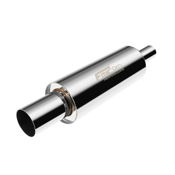 Pro Round Muffler 425mm - 89/114mm Size