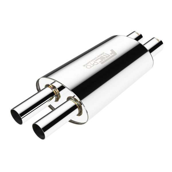 Racestage Oval Through Muffler Pro 425mm - Boost Power