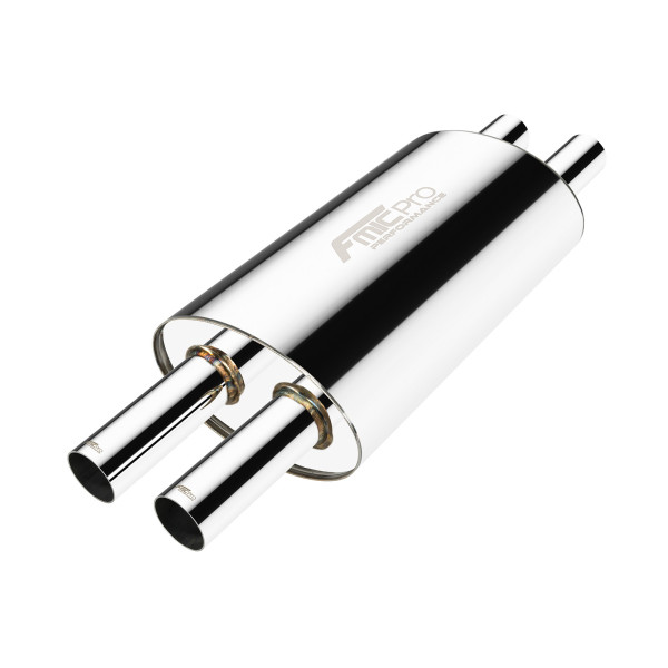 Racestage Oval Through Muffler Pro 425mm - Boost Power