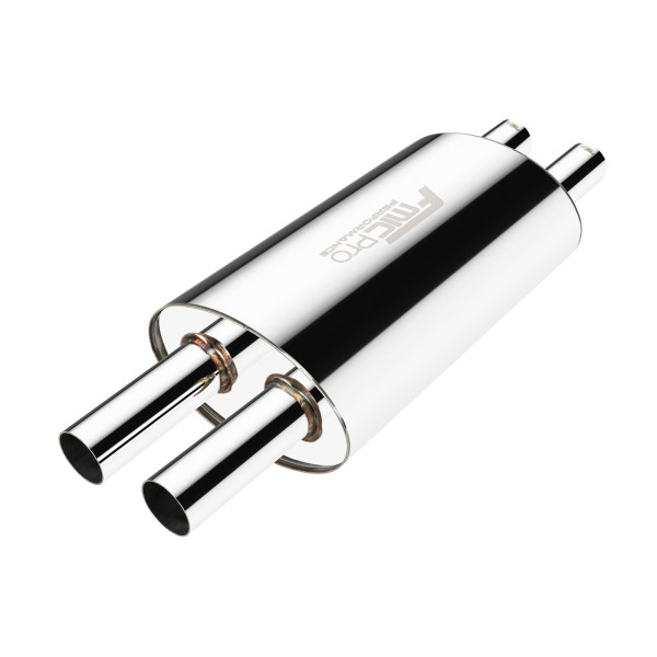 Racestage Oval Through Muffler Pro 425mm - Boost Power