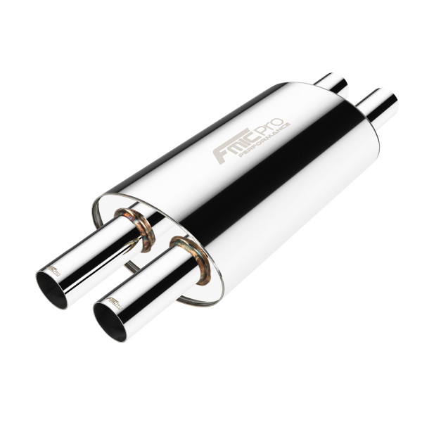 Racestage Oval Through Muffler Pro 425mm - Boost Power