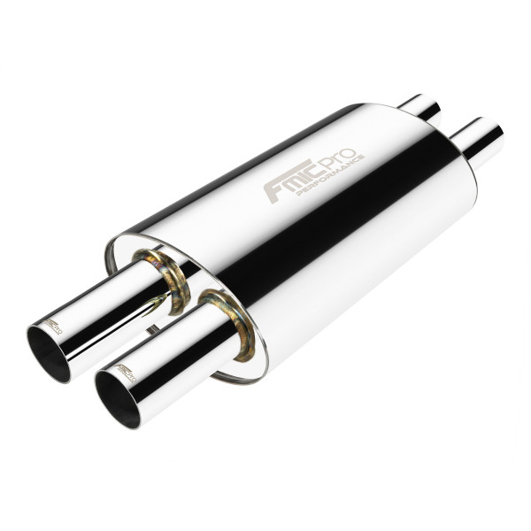 Racestage Oval Through Muffler Pro 425mm - Boost Power