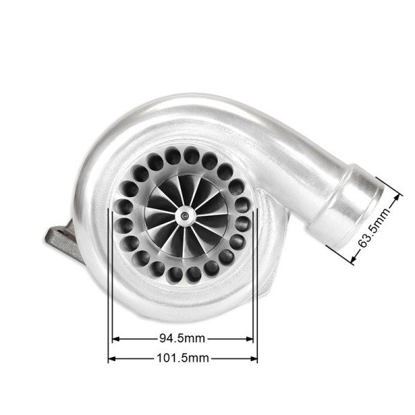 Turbocharger JRspec GTX3082R+ Hybrid Ceramic Ball Bearing (GTX3087) T3 .82 Cast Iron