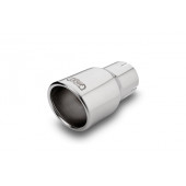 Universal Exhaust Tail Pipe Muffler Tip round 90mm lenght 190mm mounting diameter 60mm