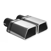 Universal Exhaust Tail Pipe Muffler Tip special 86×54mm lenght 120mm mounting diameter 55mm