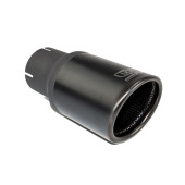 Universal Exhaust Tail Pipe Muffler Tip round 90mm lenght 120mm mounting diameter 60mm
