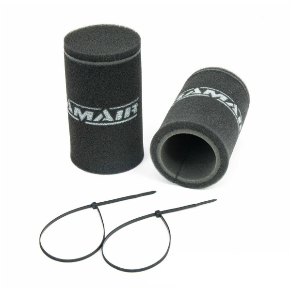 2x Single Inlet Motorcycle Carburetor Sock Air Filter Ramair MS-001