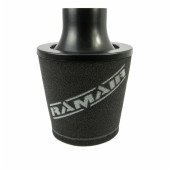 Universal Neck Black Large Aluminium Base Cone Filter Ramair JS-102-BK 60mm