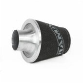 Universal Neck Black Large Aluminium Base Cone Filter Ramair JS-175-90-SL 89mm