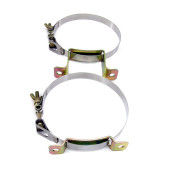 Stainless Steel Bottle Brackets for 10Lb / 15Lb Aluminum Bottles NX 11106