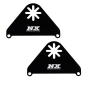 Nitrous Express Solenoid Brackets for Hi-Ram, NX 15763