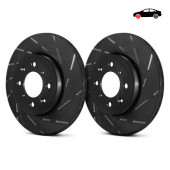 USR7694 Brake Discs Rotors for Ford Mustang 6th Generation Mach 1