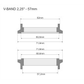 V-band Kit 57mm 2.25"