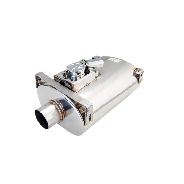 Oval Body Muffler with Varex System 15.24cm x 25.4cm x 40.64cm