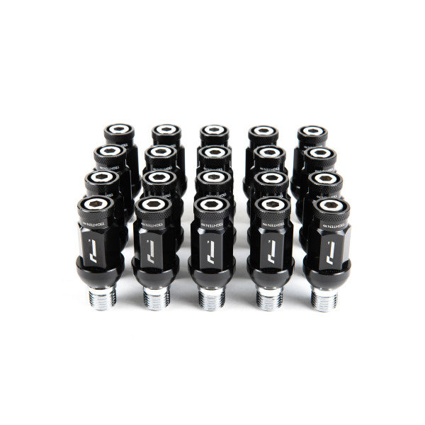 RacingLine 70mm Stud and Nut Conversion Kit for Ball Seat OEM Wheels Full Car Set
