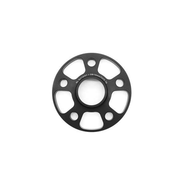 Hubcentric Wheel Spacers with 15mm Width Ball Seat Bolts (Pair)