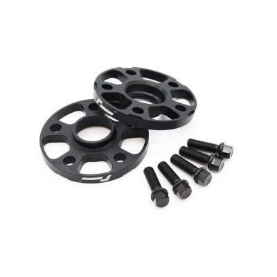 Hubcentric Wheel Spacers with 15mm Width Ball Seat Bolts (Pair)
