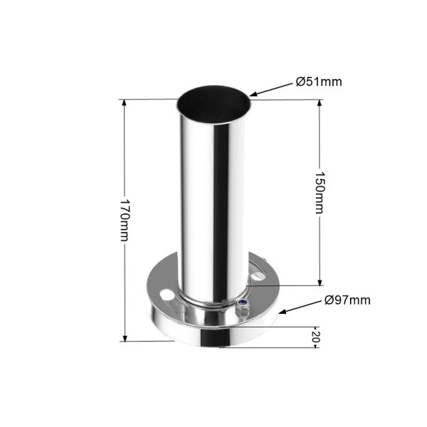 4" Exhaust Muffler Silencer Insert