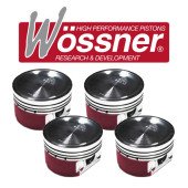 Forged pistons kit Wossner for Fiat Punto Uno Turbo 80.50mm 7.8:1 1372cm