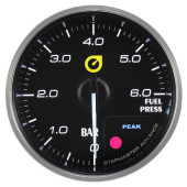 New Auto Gauge fuel pressure indicator 60mm amber