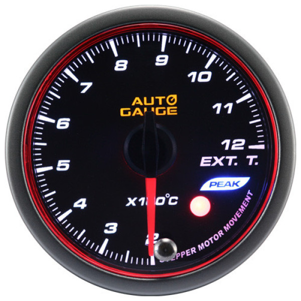 Auto Gauge EGT Indicator Stepper Motor Peak Series 60mm