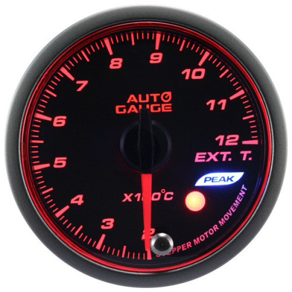 Auto Gauge EGT Indicator Stepper Motor Peak Series 60mm