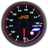 Auto Gauge Voltage Indicator Stepper Motor Peak Series 60mm Amber